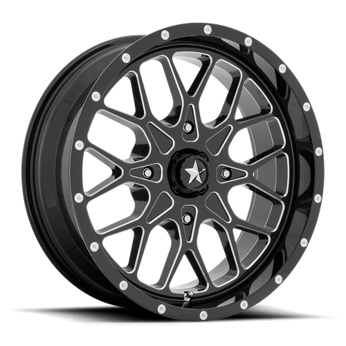 PORTAL UTV 18X7 4X110 86 G-BLK-MILL +0